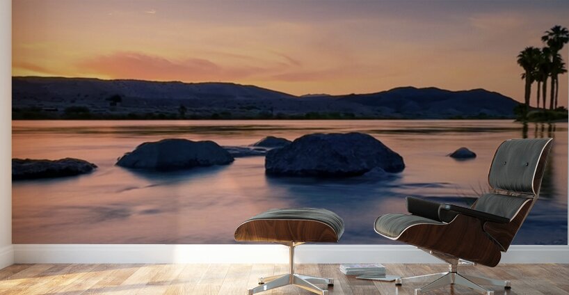 “Flow” Colorado River Sunset Wall Murals