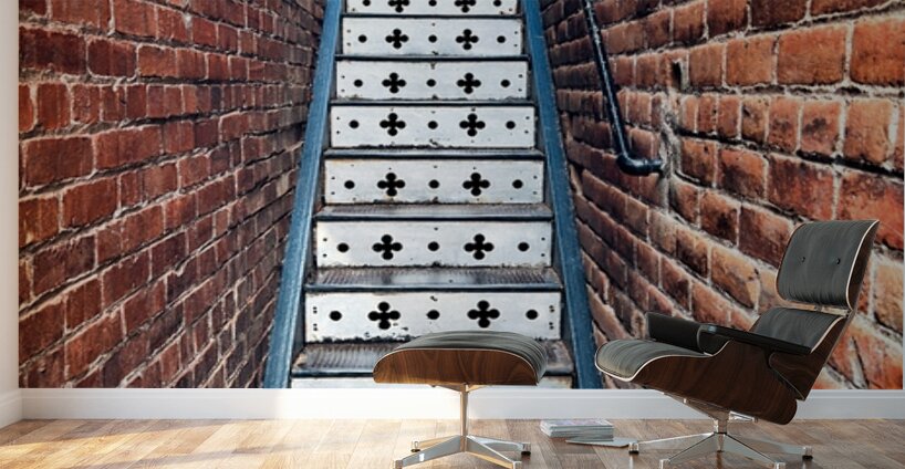 Bisbee Staircase -2 Wall Murals