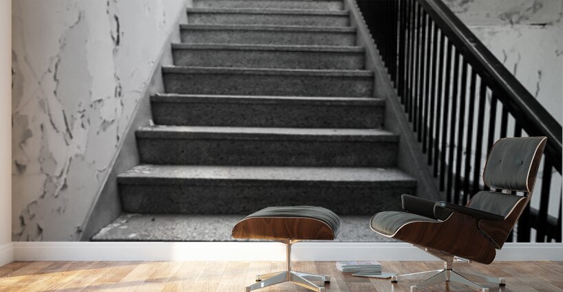 Vintage Staircase Wall Murals