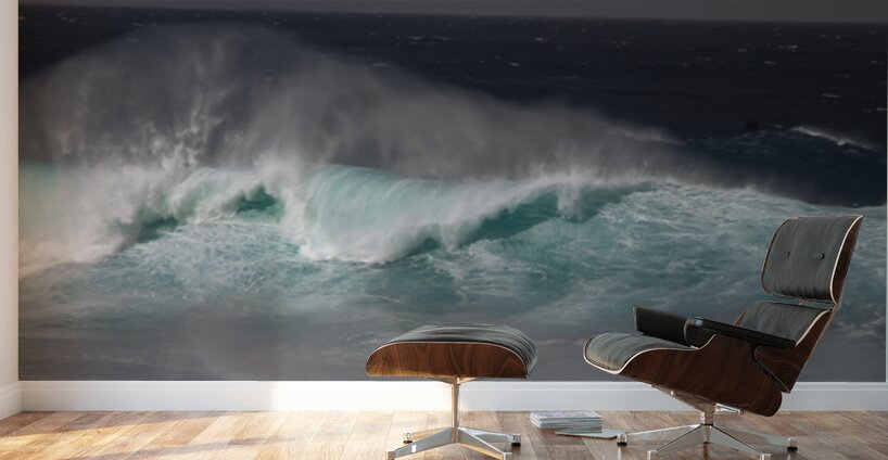 The Turquoise Wave Wall Murals