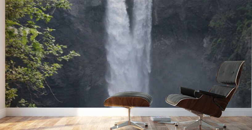 Snoqualmie Falls  from below Wall Murals