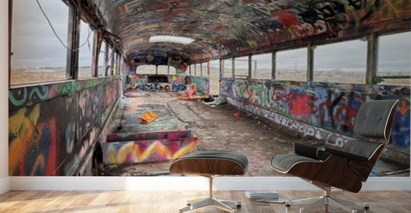 Magical Mystery Bus -3 Wall Murals