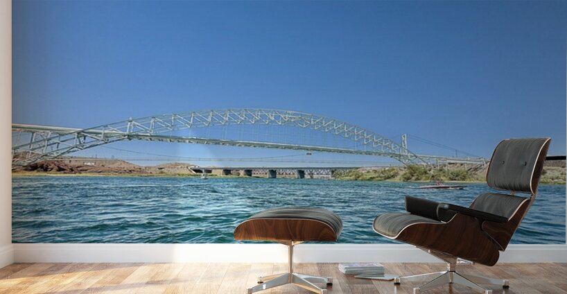 The Topock Bridge -3 Wall Murals