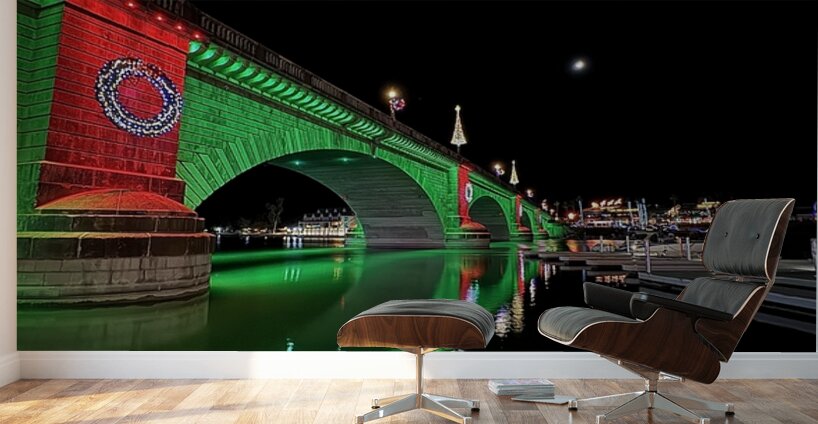 Christmas at London Bridge -1 Wall Murals