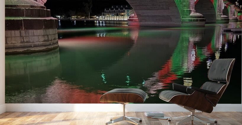 Christmas at London Bridge -2 Wall Murals