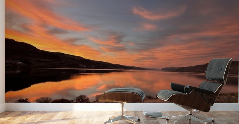 October Sunrise Wall Murals