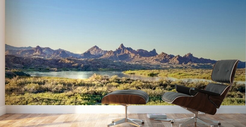 The Bend in the River Wall Murals