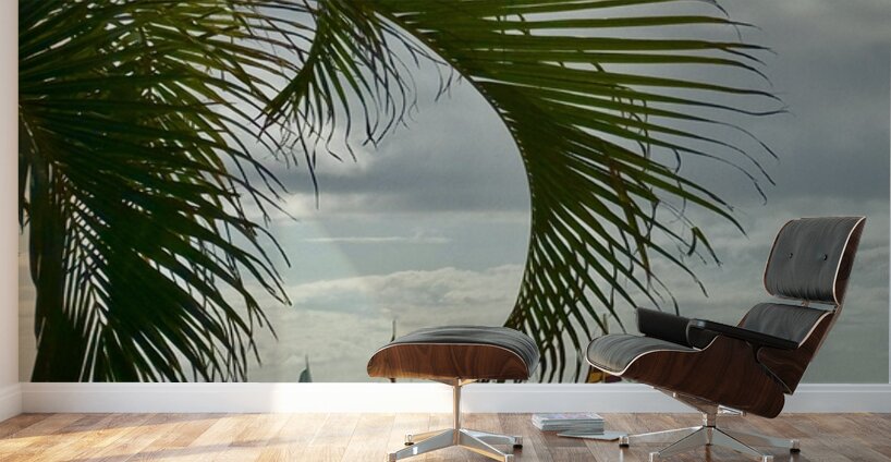 Oahu through the Palms Wall Murals