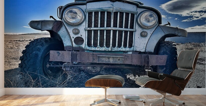 Old Jeep Wall Murals