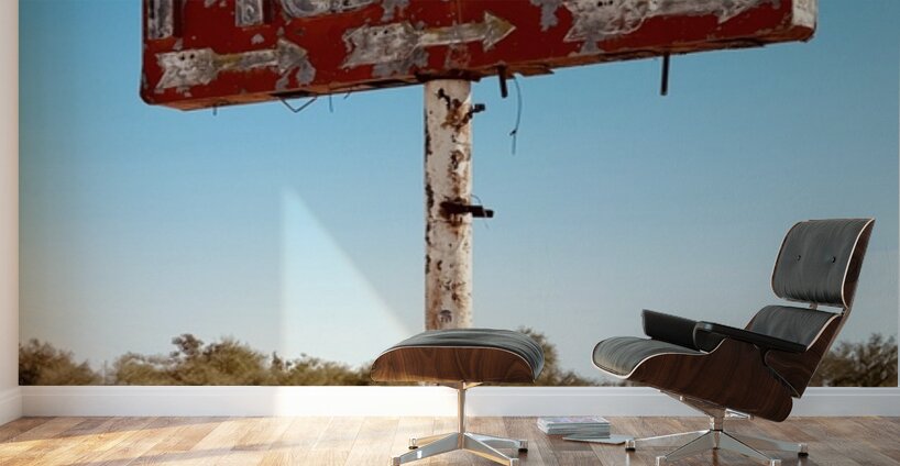 Whiting Bros Motel sign Yucca Arizona Route 66 Wall Murals