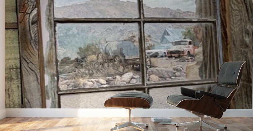 Ghost town Nelson Nevada Wall Murals