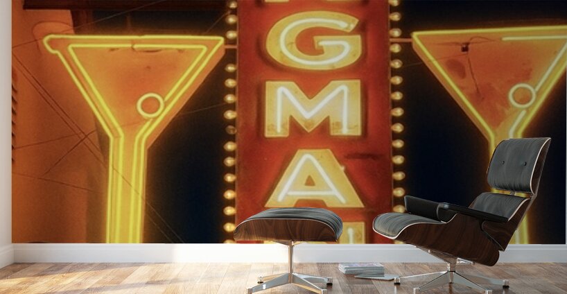 Kingman Club at night Wall Murals