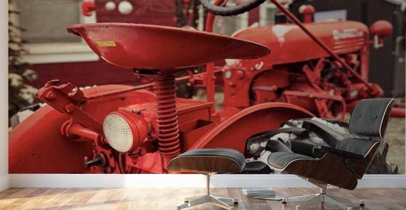 Red Farmall Wall Murals