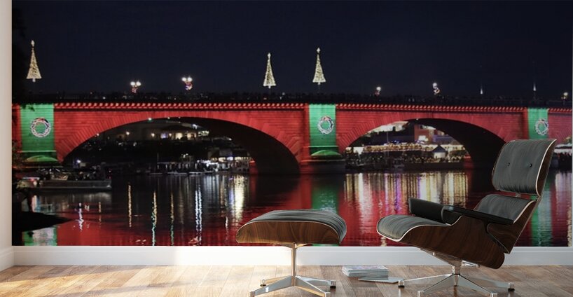 London Bridge Christmas Vibes Wall Murals