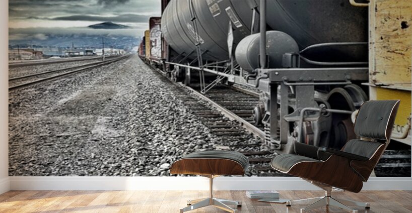 The Rail Yard Wall Murals