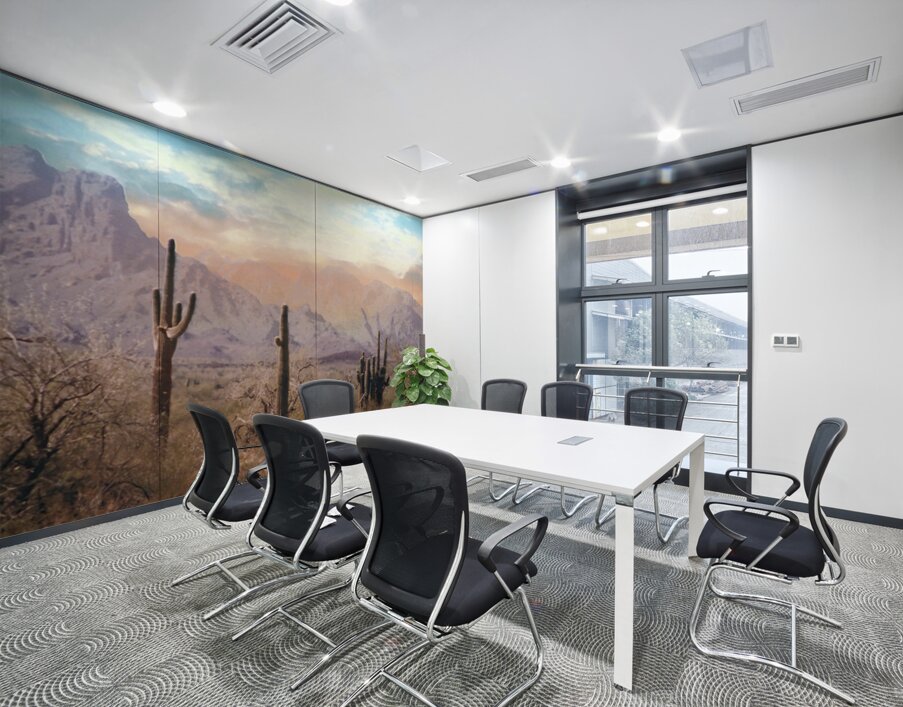 Pastel Desert Wall Printing