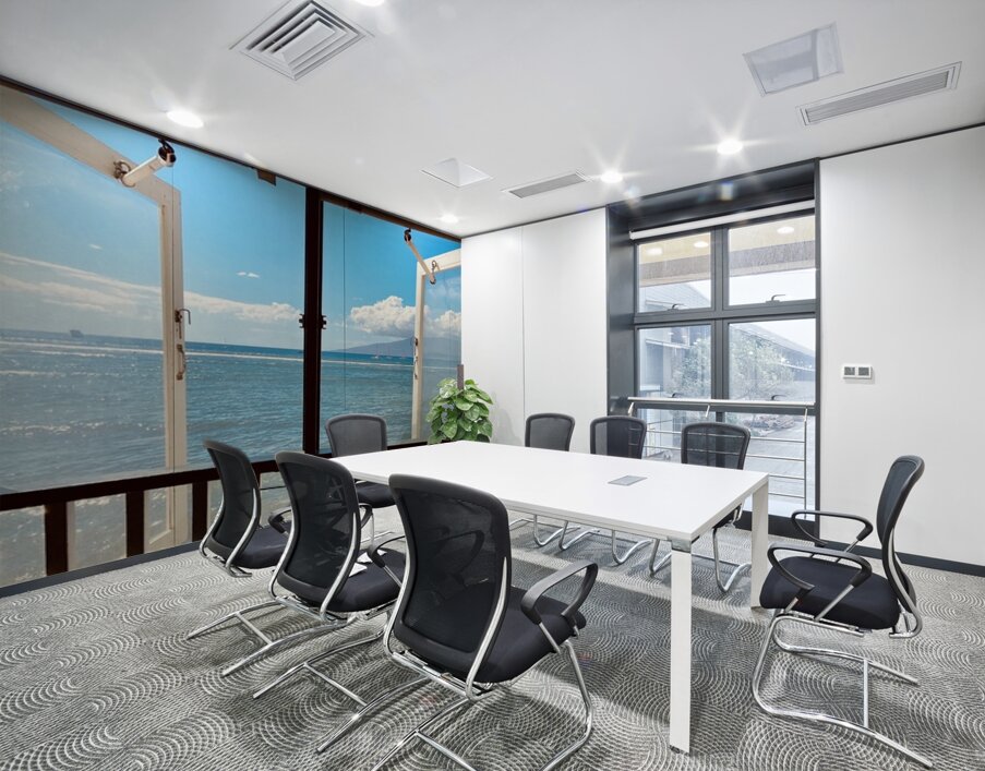 The windows of Front Street in Lahaina Wall Printing