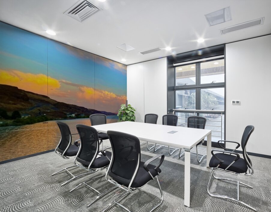 Storm Building Wall Printing