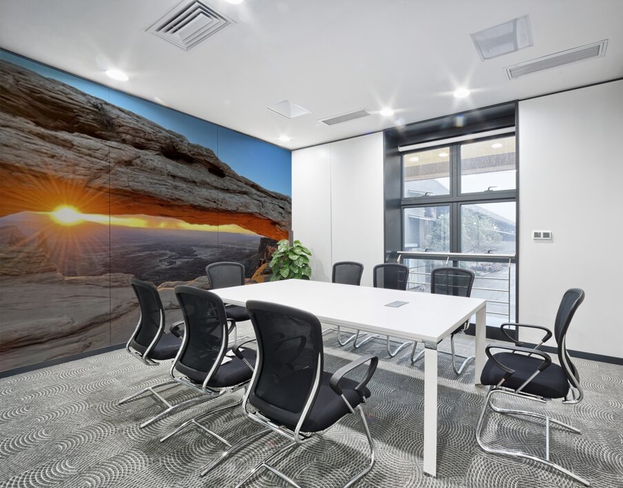 Sunrise at Mesa Arch Wall Printing