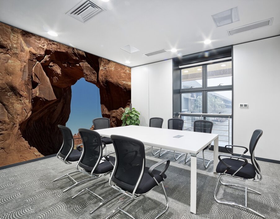 Window Rock Wall Printing