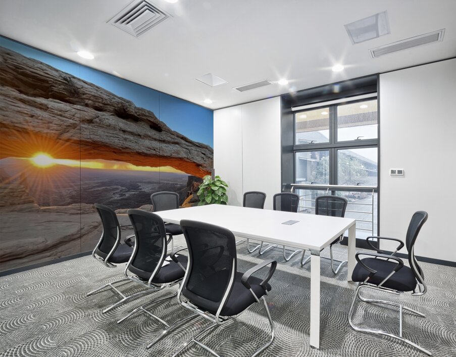 Sunrise at Mesa Arch Wall Printing