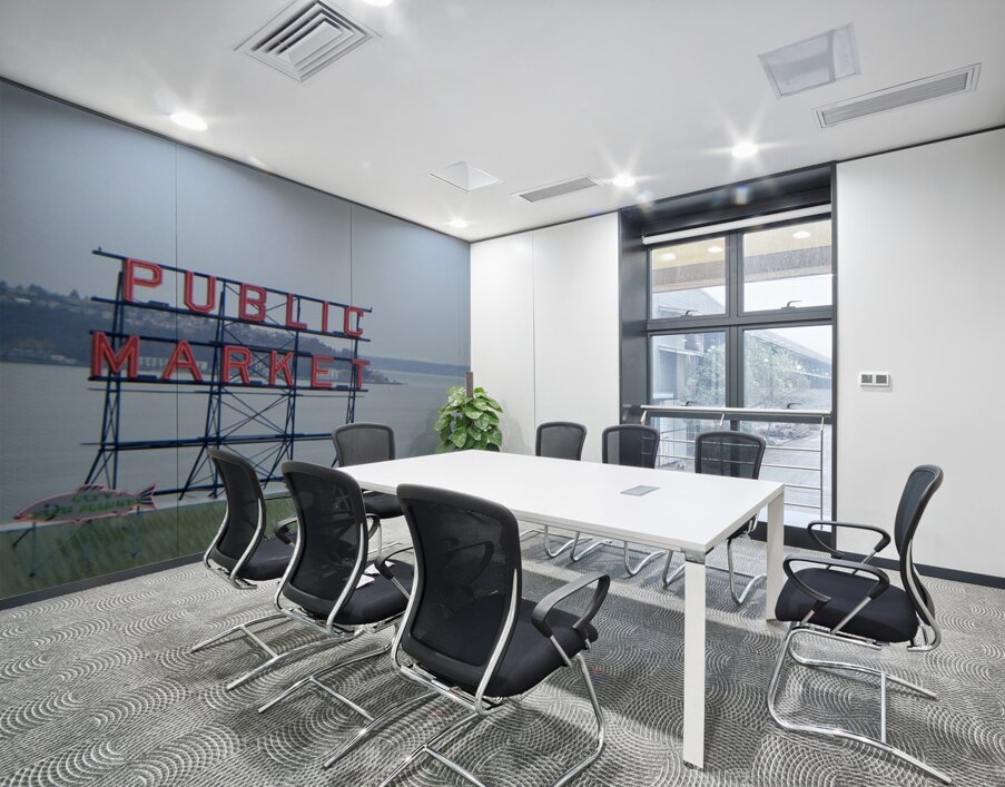 Seattle Public Market Wall Printing