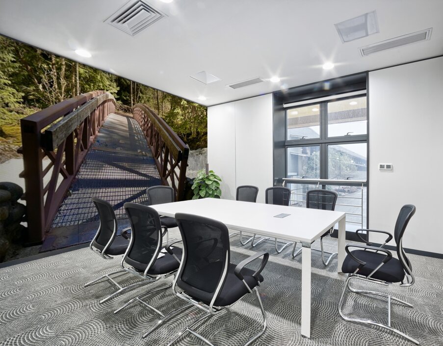 Bridge over Deception Falls Wall Printing