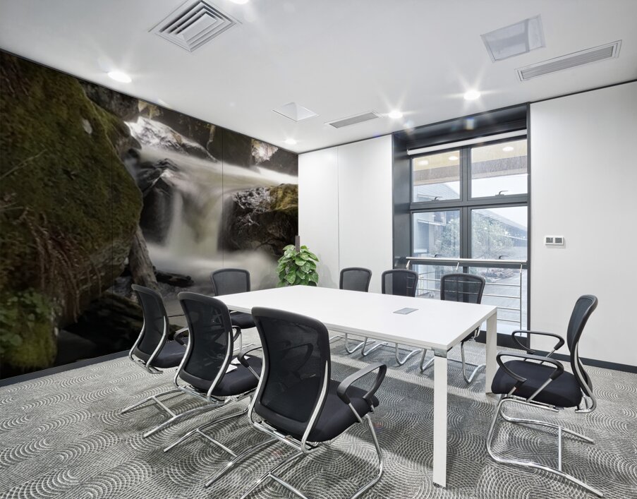 Forest Flow Wall Printing