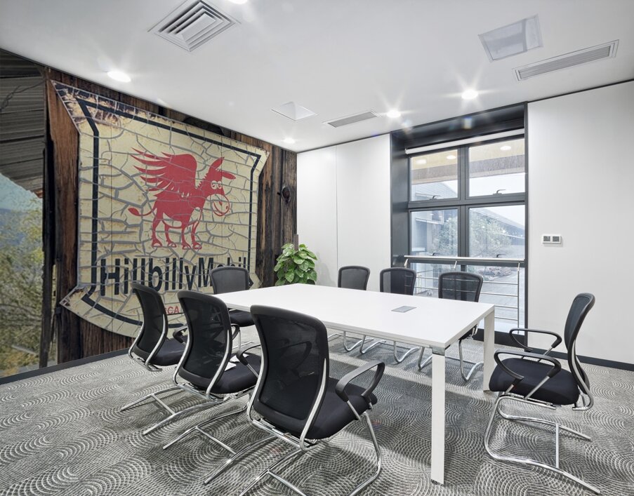 Hillbilly Mobil Wall Printing