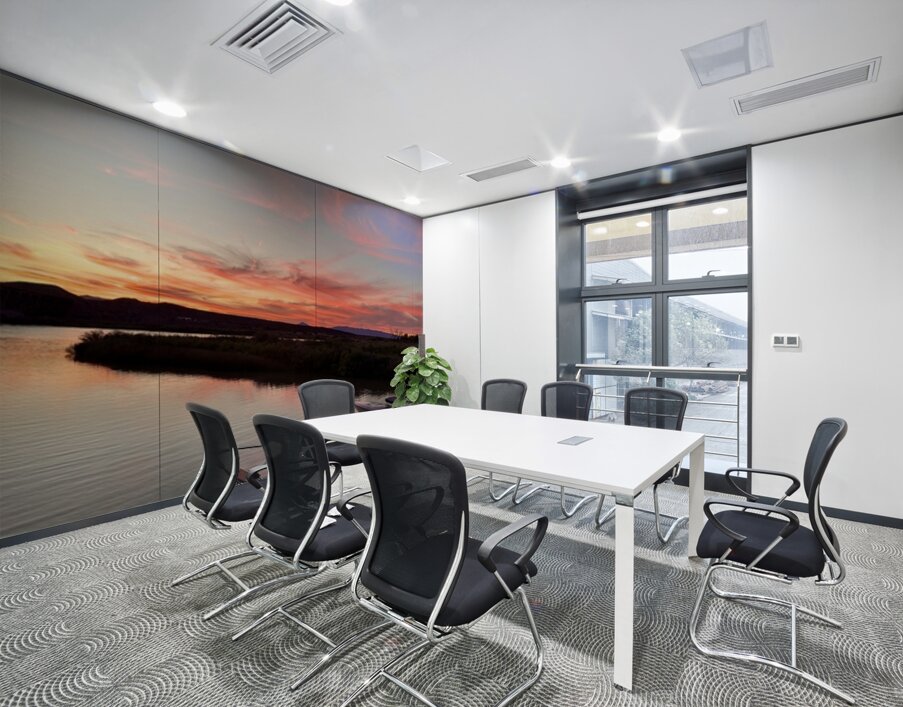 Sunset at the Topock Marina -1 Wall Printing