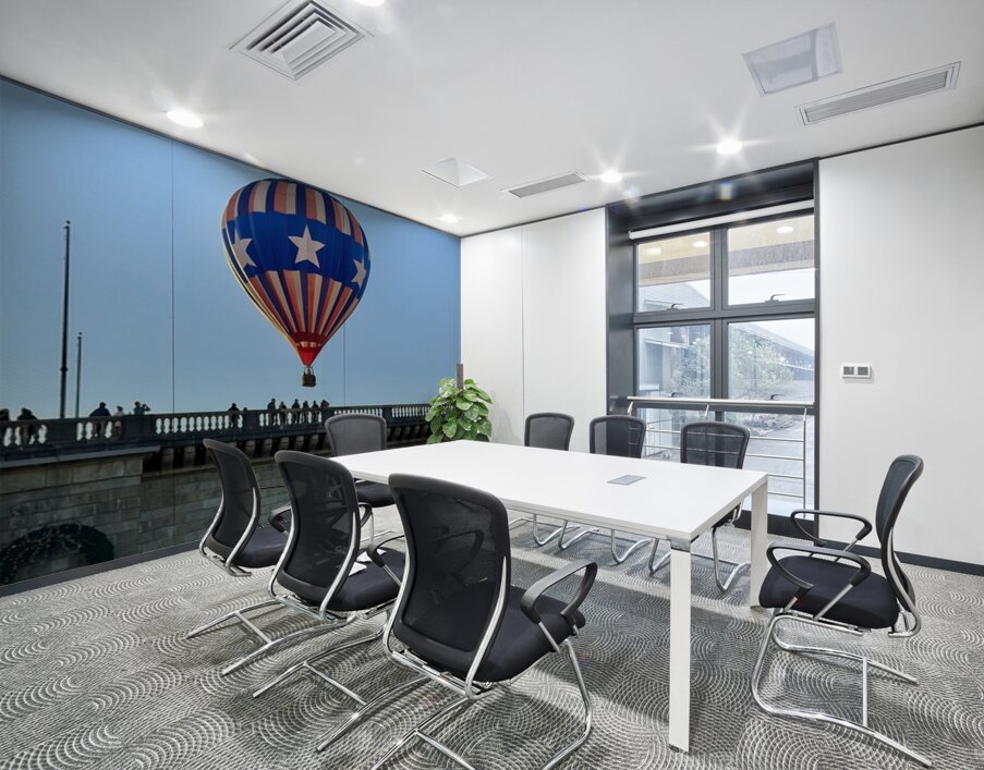 Balloons at the bridge -2 Wall Printing