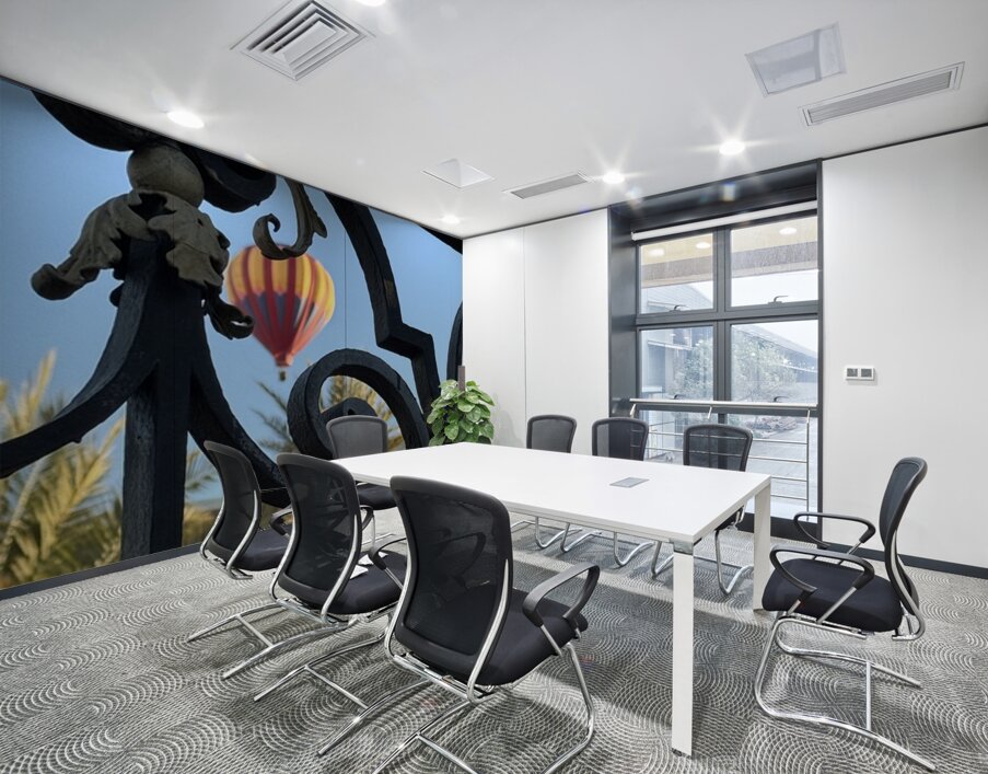 Through the Gate Wall Printing