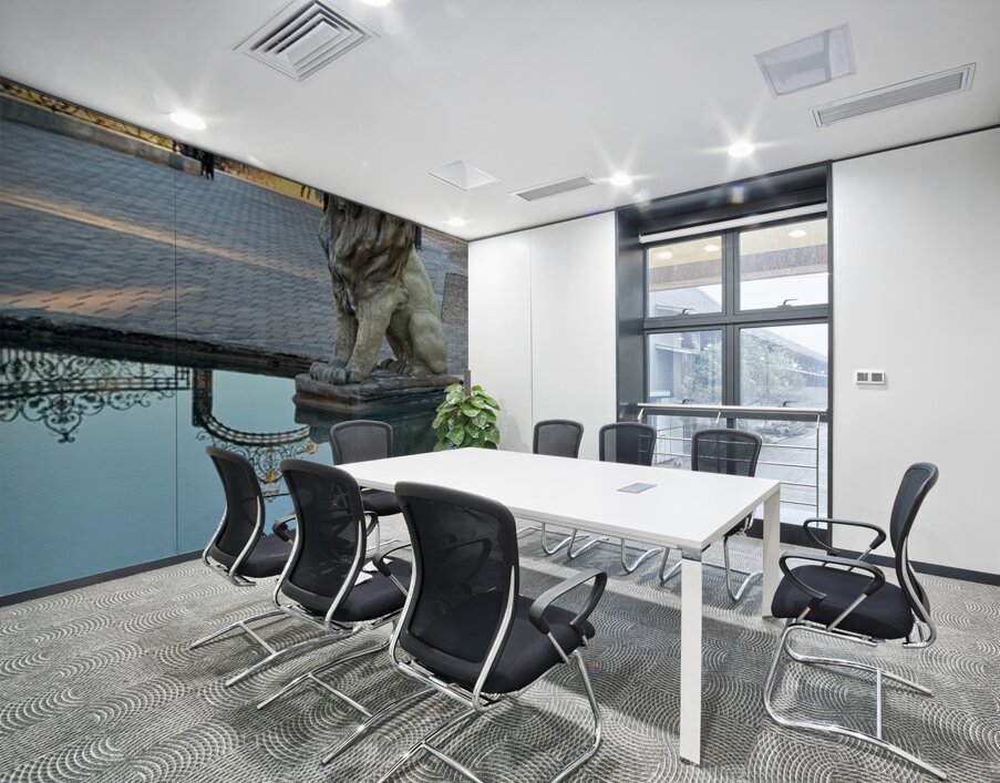 Reflection at the gate -1 Wall Printing