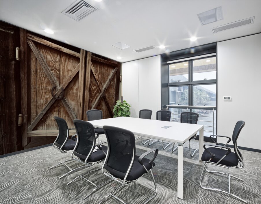 Swingin’ Doors Wall Printing