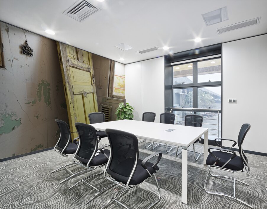 Old yellow door -2 Wall Printing