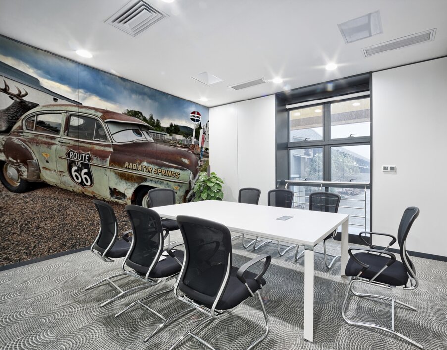 Radiator Springs Wall Printing