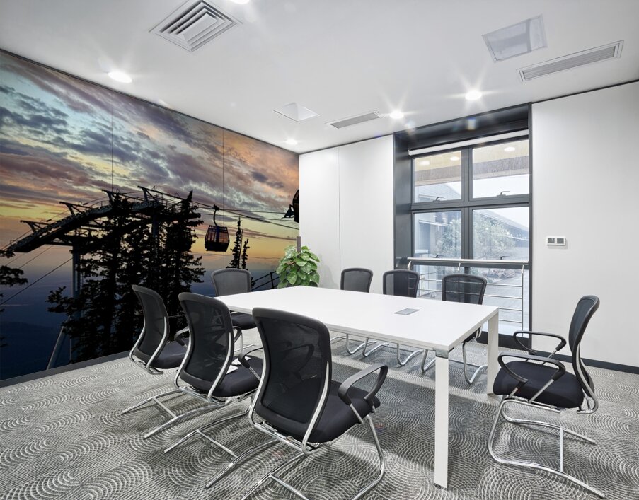 Gondola Ride to Sunset Wall Printing