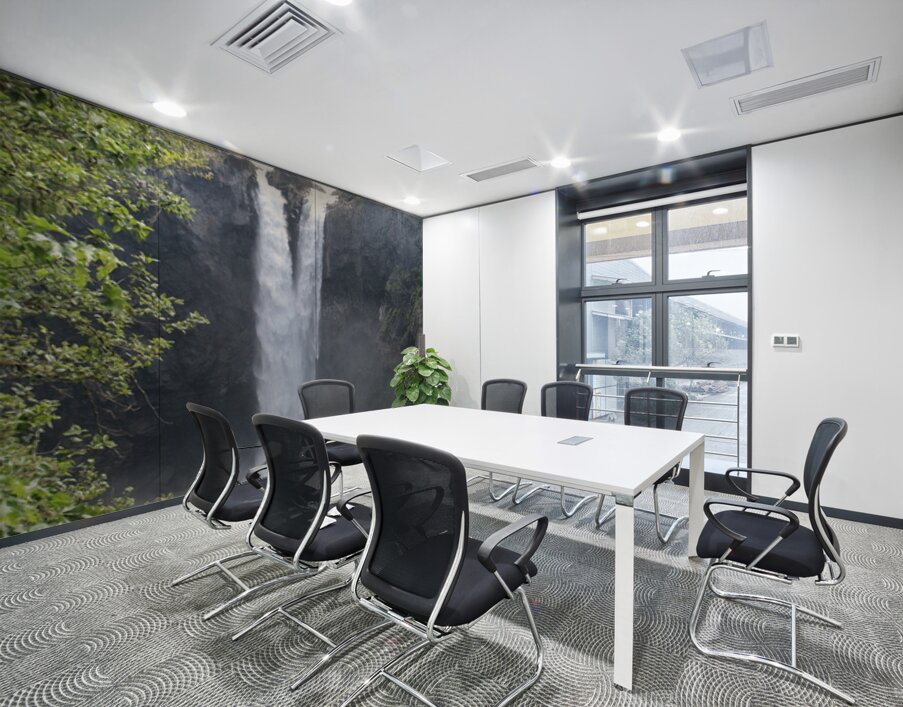 Snoqualmie Falls  from below Wall Printing