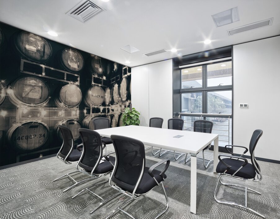 The Barrel Room -sepia Wall Printing