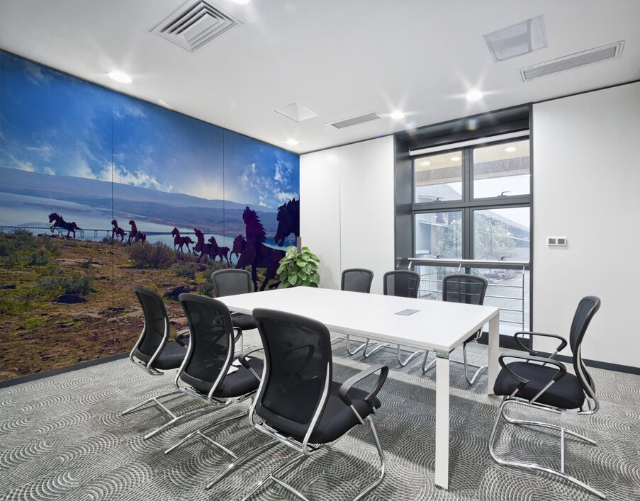 Wild Horses Monument Wall Printing