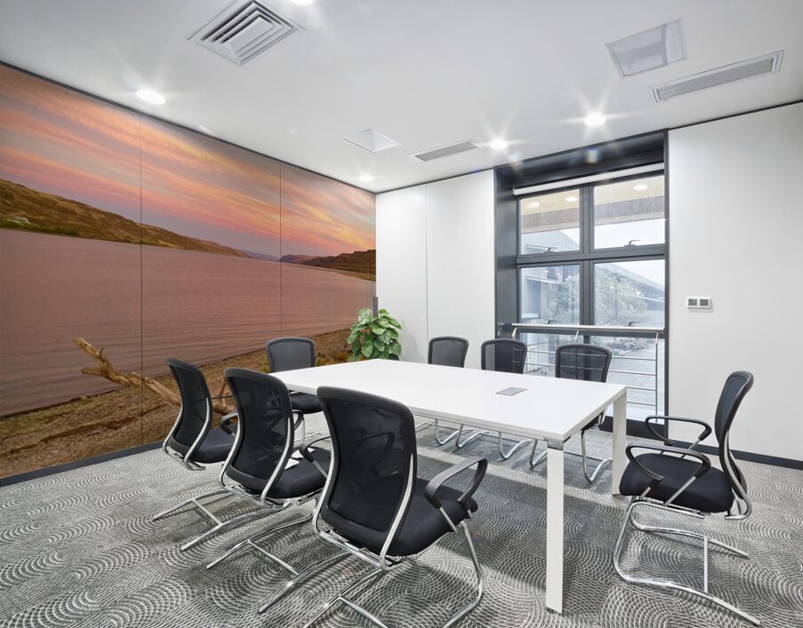 Cotton Candy Sunset Wall Printing