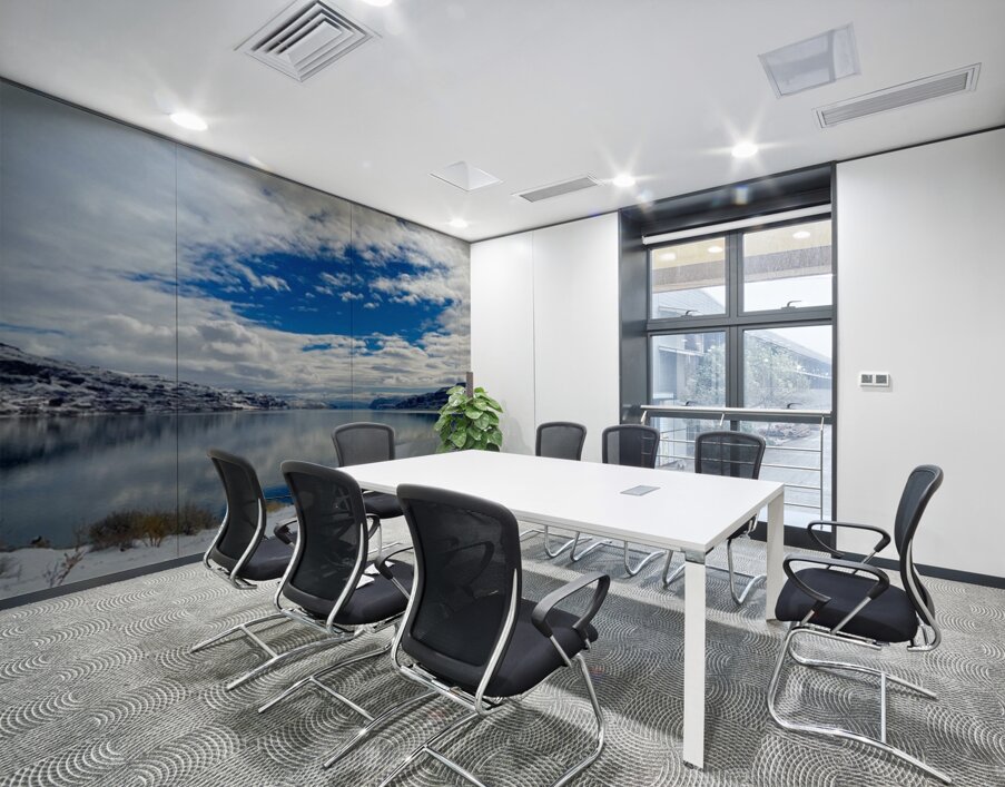 Snowy Cove Wall Printing