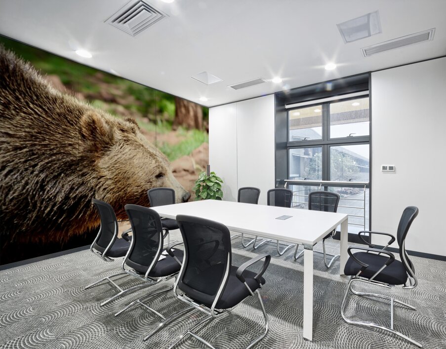 Brown Bear -1 Wall Printing