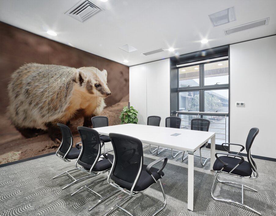 Badger -1 Wall Printing