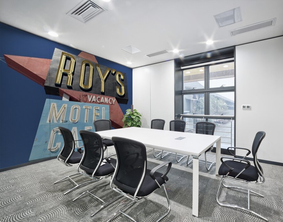 Roy’s Historic Motel Wall Printing