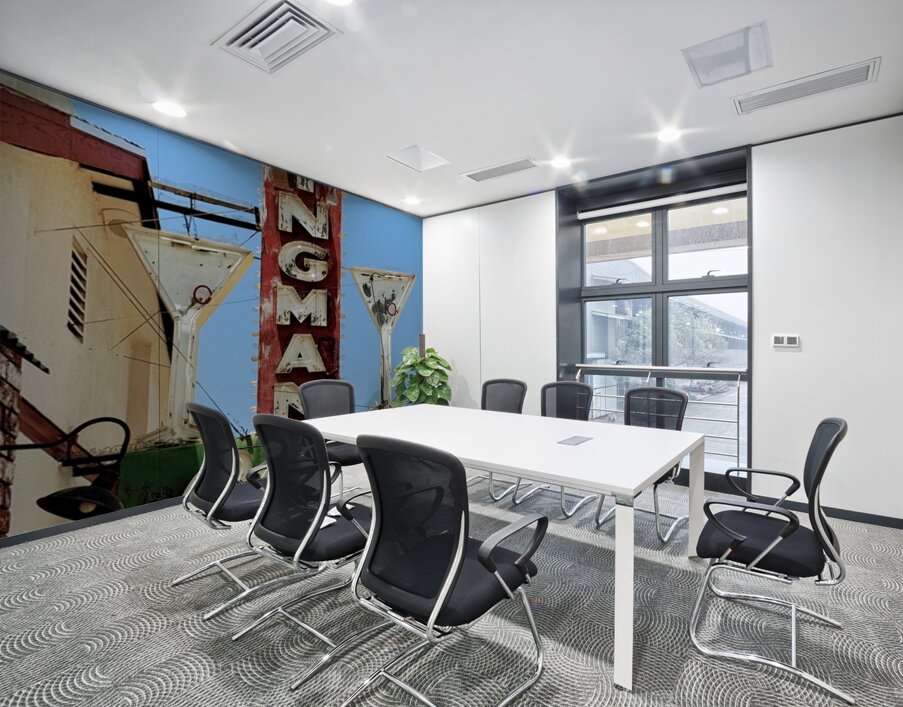 Kingman Club full color Wall Printing