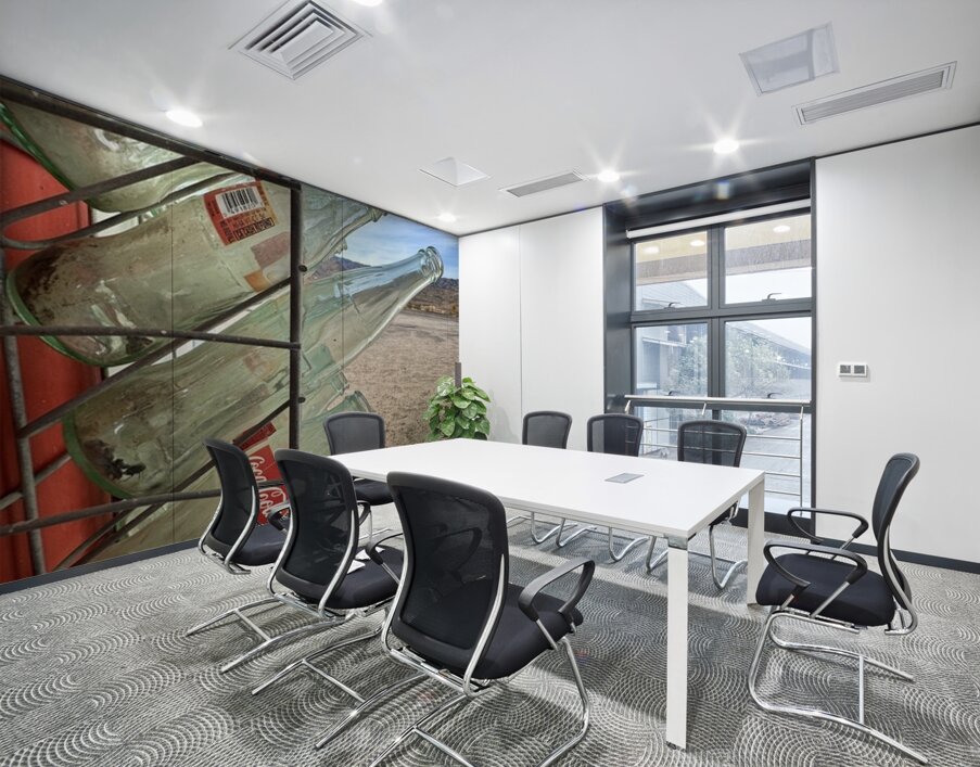 Desert Coke Bottles Wall Printing