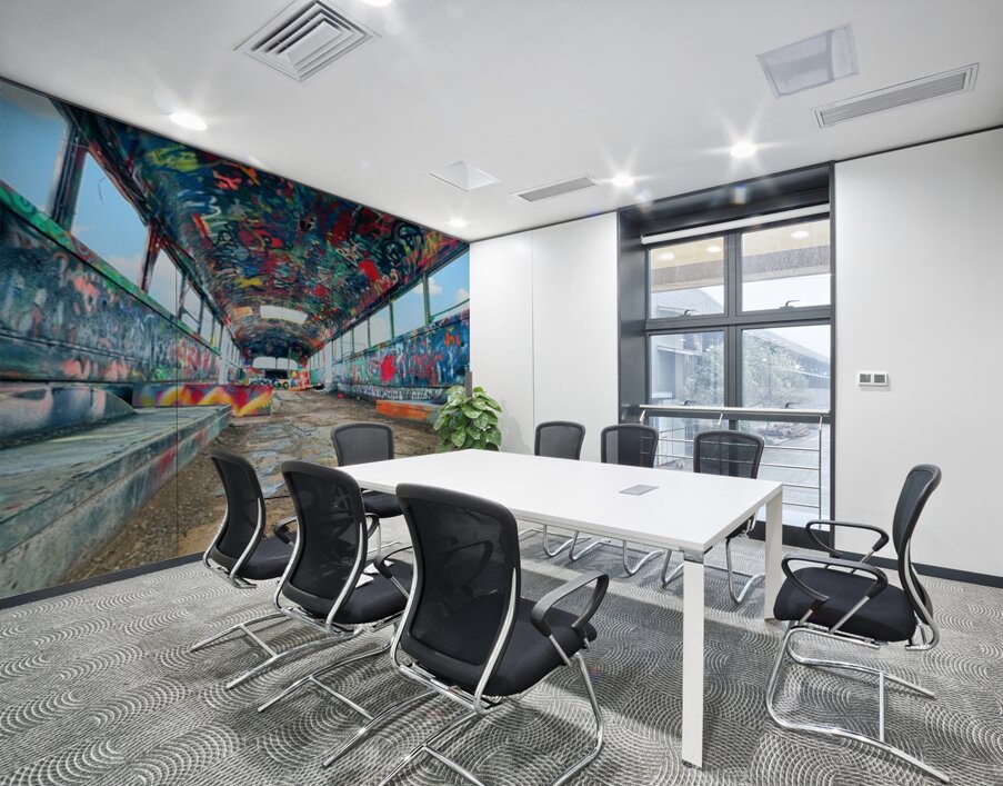 Magical Mystery Bus -2 Wall Printing