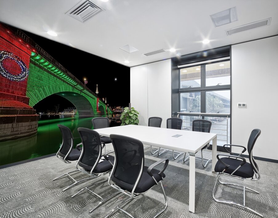 Christmas at London Bridge -1 Wall Printing