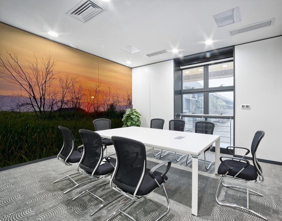 Sunset on Silica Road -2 Wall Printing